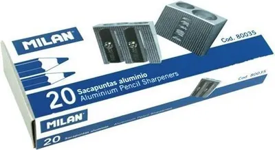 Image de Aiguisoir double en aluminium (20pcs) MILAN