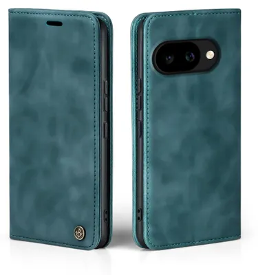 Produktbild von Handy Hülle für Google Pixel 10a Klapphülle Bookcase Flip Cover Handy Tasche Etui Farbe: Petrol