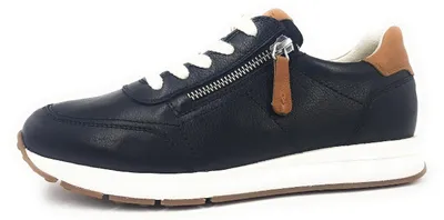 Image de Chaussures de sport pour hommes Paul Green, lacets, modèle sneaker, couleur noire, pour un usage quotidien