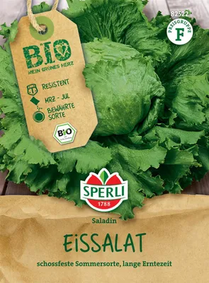 Produktbild von SPERLI  Eissalatsamen Saladin Lactuca sativa 100 Pflanzen