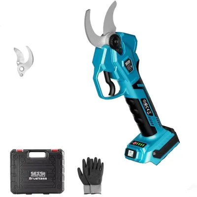 Immagine prodotto di Forbice da giardino a batteria - Potatore elettrico - Capacità di taglio: 40 mm - Motore brushless - Compatibile con batterie da 18 V - Batteria non inclusa