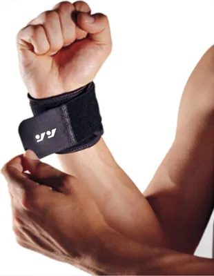 Produktbild von Handgelenkbandage für Ganglion-Zyste, Arthritis, Karpaltunnel, atmungsaktive Sport-/Fitness-Handgelenkstütze, für linke und rechte Hand Mann und Frau (schwarz-2 Pack)