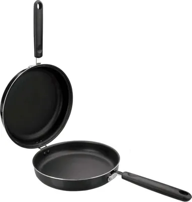 Immagine prodotto di IBILI - Padella per omelette Indubasic, 2424 cm, alluminio, rivestimento antiaderente, adatta all'induzione