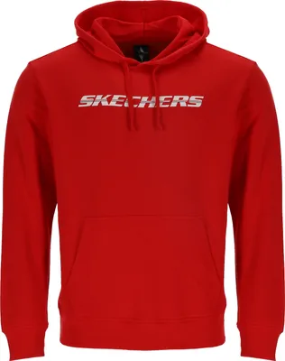 Produktbild von Skechers Herren Hoodie STRIKETHROUGH HOODIE rot, Größe L (HD25)