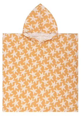 Produktbild von Swim Essentials Strandponcho Seesterne 50 x 50 cm