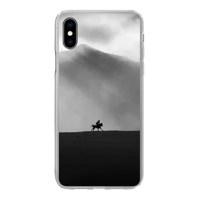 Produktbild von MuchoWow® Handyhülle Schutzhülle Hülle für iPhone Xs Pferd - Licht - Berg Silikon Softcase Handy Hülle - Handytasche
