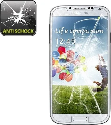 Produktbild von 3x Panzerfolie für Samsung Galaxy S4 ANTI-SCHOCK Handy Displayschutzfolie KLAR