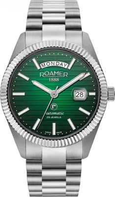 A product shot of a men's watch.