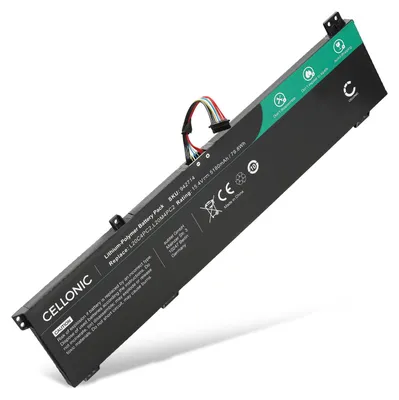 Produktbild von CELLONIC 1x Akku für Notebook Kompatibel mit Lenovo Legion 5 17ACH6H, Legion 5 17ITH6H, Legion 5 17ACH6, L20C4PC2 - (5180mAh, 15.4V)