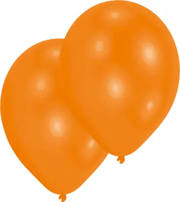 Produktbild von Amscan INT995432, Spielzeugballon, Latex, Orange, 10 Stück(e)