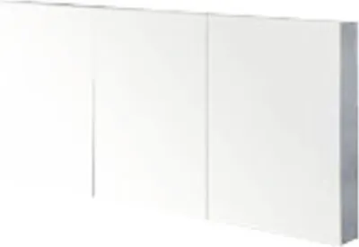 Obrázek produktu pro Zrcadlová skříňka bez osvětlení Sanox 140 x 13 x 65 cm černý dub s 3 dvířky