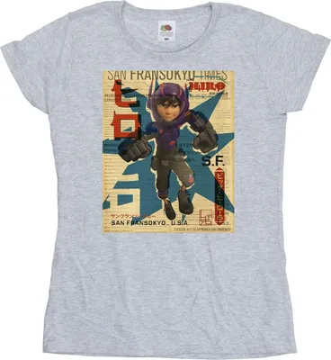 Produktbild von Disney - "Big Hero 6" T-Shirt für Damen BI13077 (XL) (Grau)