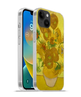 Produktbild von MuchoWow® Handyhülle Schutzhülle Hülle für Apple iPhone 14 Plus - Soft case Sonnenblumen - Vincent van Gogh Silikon Softcase Handy Hülle - Abbildung