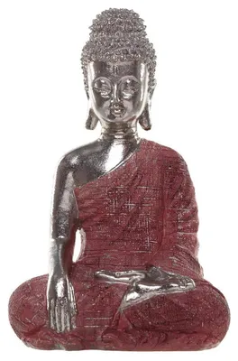 Buddha-Statue, Harz, 21 cm, Meditation, Dekoration