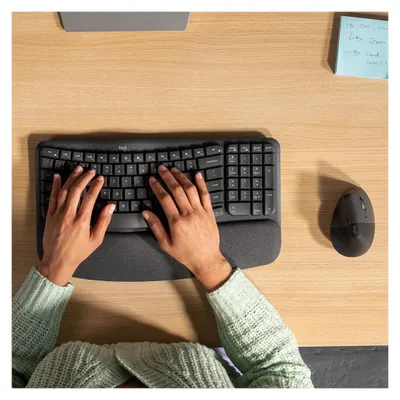 Image de Logitech Wave Keys+Lift Combo