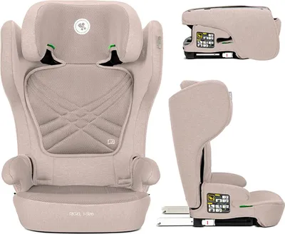 Produktbild von Lorelli RIGEL i-Size Kindersitz 100-150 cm faltbar ISOFIX Sitzerhöher mit Rückenlehne ECE R129/03