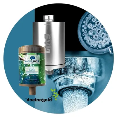 Produktbild von Duschfilter Kartusche für chemiefreien Kalkschutz - reduziert Kalkrückstände in der Dusche