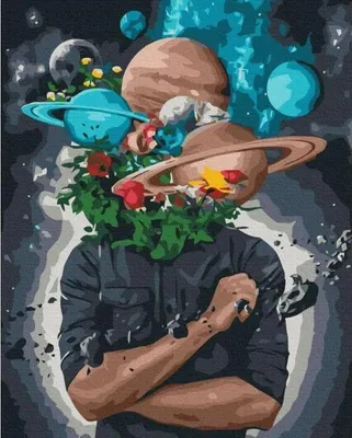 Produktbild von Malen nach Zahlen – Mein Universum 40 x 50 cm – Twoje Hobby