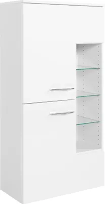 Produktbild von Bad Midischrank Florida 65 cm in weiß hochglanz