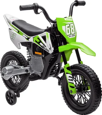 Produktbild von AIYAPLAY Kinder Elektro-Motorrad 12V Kindermotorrad mit Musik, 2,4-5 km/h