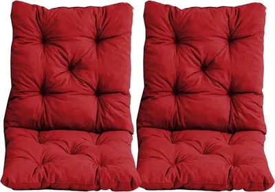 Produktbild von Sitzkissen rot 50x98x8 cm Polsterung