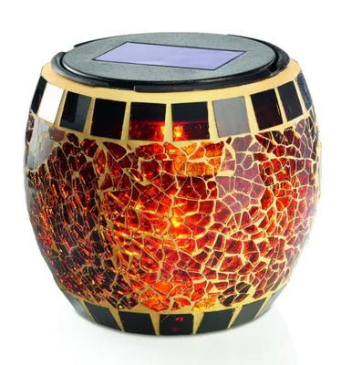 Produktbild von Esotec 102066 Design Solar Mosaikleuchte BRILLIANT warmweiss