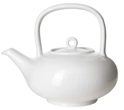 Imagen del producto de Tetera sueca Rörstrand, colección Swedish Grace, 1,5 litros, color blanco (1012393)