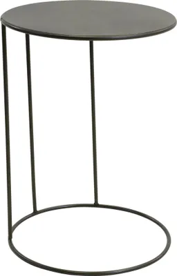 Produktbild von Beistelltisch - Schwarz - Ø40x54,5 cm - Stahl