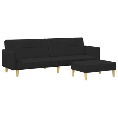 Zdjęcie produktu dla VidaXL 3216245, Czarny, Pianka, Poliester, Poli drewno, 770 mm, 550 mm, 310 mm