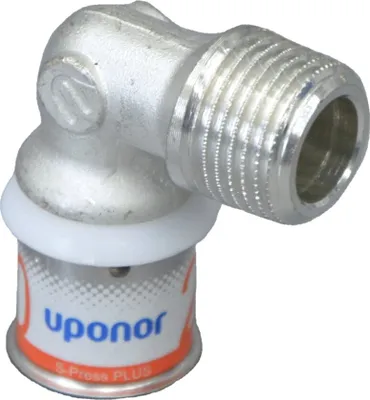 Produktbild von Uponor Winkelnippel 20 x 1/2 MT"