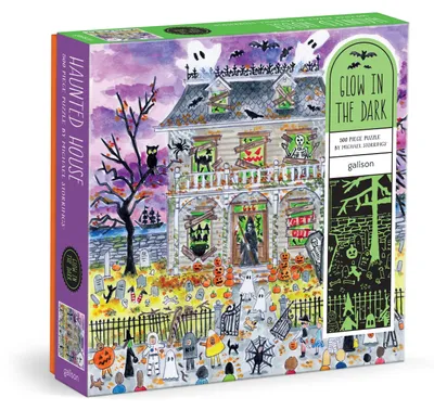 Produktbild von Michael Storrings Haunted House 500 Piece Glow in the Dark Puzzle