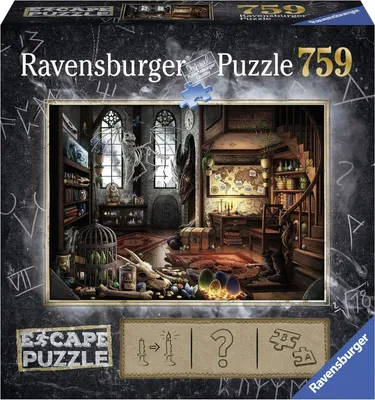 Produktbild von Ravensburger Escape-Room-Puzzle – Drachenlabor, 759 Teile