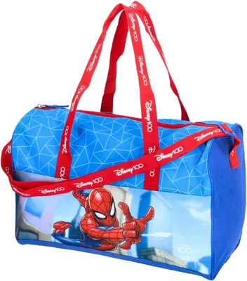 Produktbild von Sporttasche in Blau mit Spiderman-Motiv