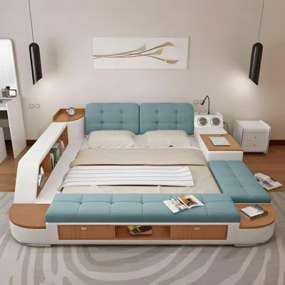Zdjęcie produktu dla Łóżka wielofunkcyjne Sypialnia Łóżko wielofunkcyjne Sofa Łóżko podwójne