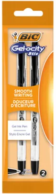 Obrázok produktu pre Długopis żelowy BIC Gel-ocity Stic 0.5mm czarny 2szt