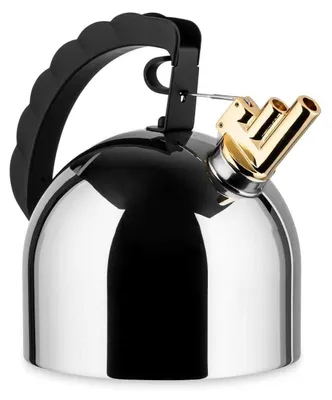 Zdjęcie produktu dla Alessi 9091 FM - Wasserkessel - Edelstahl - mit Stahlboden - Ø 16,5cm