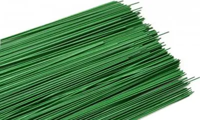 Produktbild von Floristikdraht, grün, Durchmesser 0,8 mm, 1 kg
