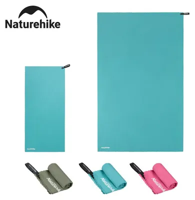 Produktbild von Sporthandtuch Naturehike Mikrofaser schnelltrocknend kompakt Blau