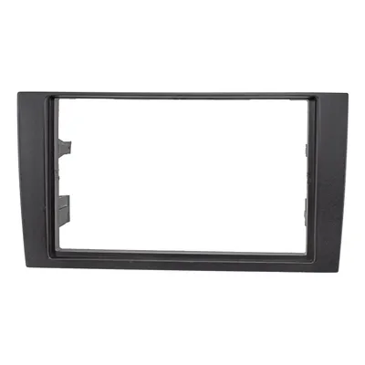 Produktbild von Doppel DIN Radioblende kompatibel mit Audi A4 B6 8E Seat Exeo 3R 3RN schwarz