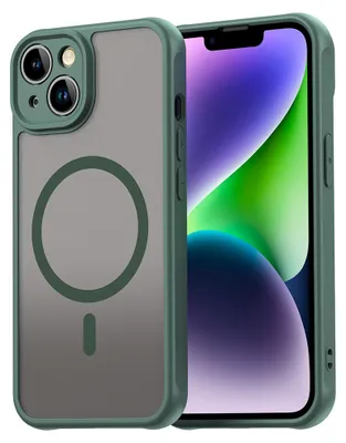 Obrázok produktu pre Techsuit – HaloFrost II MagSafe ochranný kryt na iPhone 13 – zelený