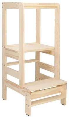 Productafbeelding van Leertoren Montessori | Leertoren Keukenhulp | Keukentoren | Leertoren Peuters | Stabiel | Zelfmontage