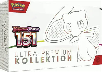 Produktbild von Pokémon Karmesin & Purpur - 151, Kartenspiel, Sammelkartenspiel