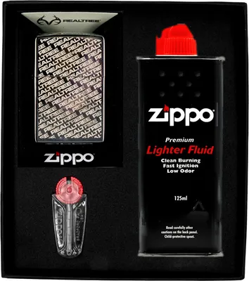 Produktbild von Feuerzeug-Set ZIPPO REAL TREE Geschenk No1