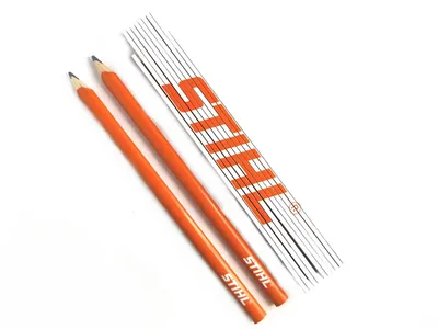 Produktbild von Stihl Zimmermannsbleistifte + Zollstock