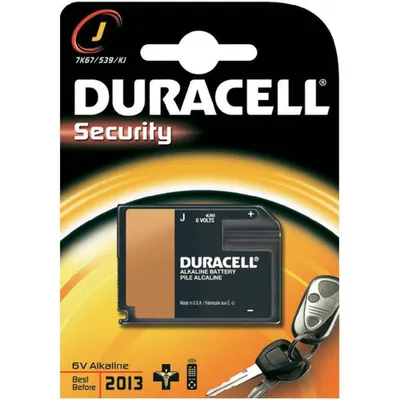 Image de Duracell 4LR61 Blister / Alcaline 6V