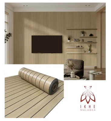 Immagine prodotto di Carta da parati in schiuma Stecche decorative autoadesive - rotolo - aspetto legno - schiuma PE + laminato PVC, imitazione legno (1 rotolo), 40 x 300 cm, spessore: 2,8 mm, 1,2 m² R02