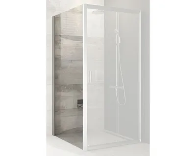 Obrázok produktu pre Sprchová zástena RAVAK Blix BLPS-100 satin+Transparent 190 cm 9BHA0U00Z1