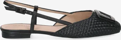 Produktbild von Peter Kaiser 79481 022, Peeptoes & Slingpumps in Schwarz für Damen, Größe 38