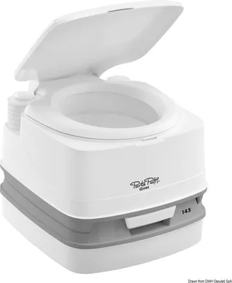 Immagine prodotto di Toilette portatile per barca e camper con serbatoio grande Osculati 50.217.06