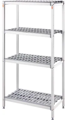 Immagine prodotto di Scaffale in alluminio, 900x560x1680 mm (LxPxH)